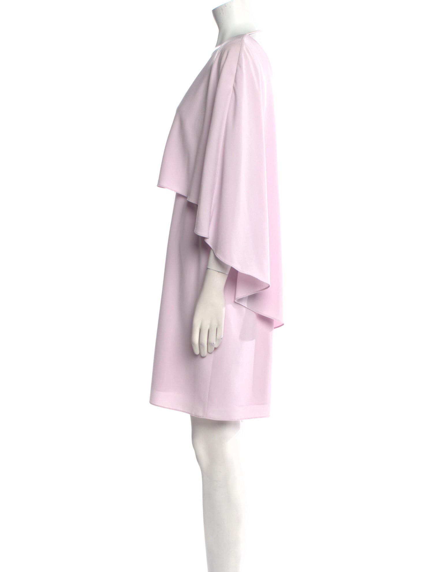 Halston Heritage V-Neck Mini Dress